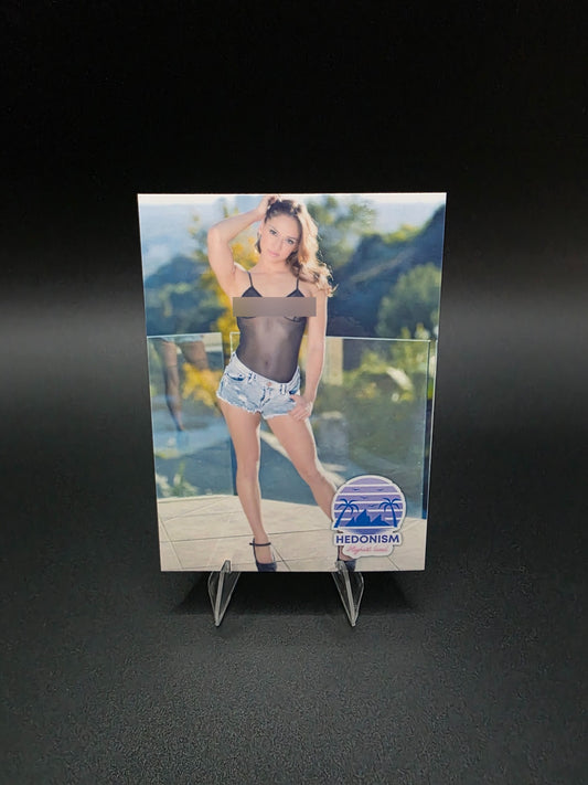 Sara Luvv #1 (2026) eXcess Hedonism Highest Level [Custom ACEO Art Card]