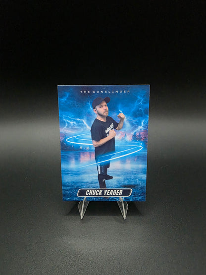 Chuck Yeager #18 (2026) eXcess Idaho Wrestle Club [Custom ACEO Art Card]