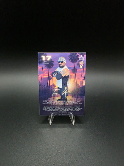 Tre Vino #17 (2026) eXcess Idaho Wrestle Club [Custom ACEO Art Card]