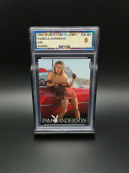 Pamela Anderson #38 (1996) Sports Time Playboy - Graded 8 [FCGS] NM-MT