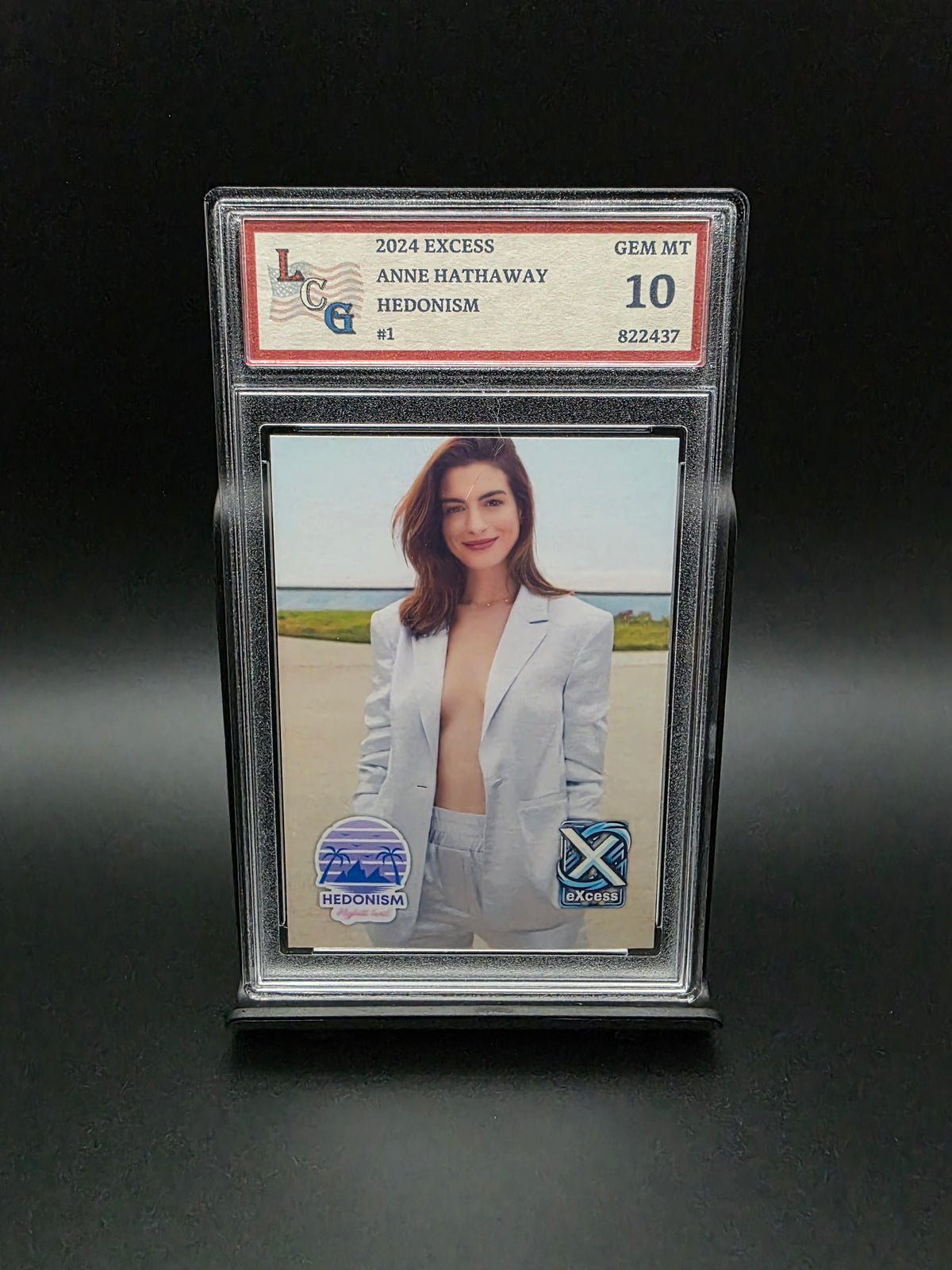 Anne Hathaway #1 (2024) eXcess Hedonism Highest Level - Graded 10 [Custom ACEO Art] GEM-MT