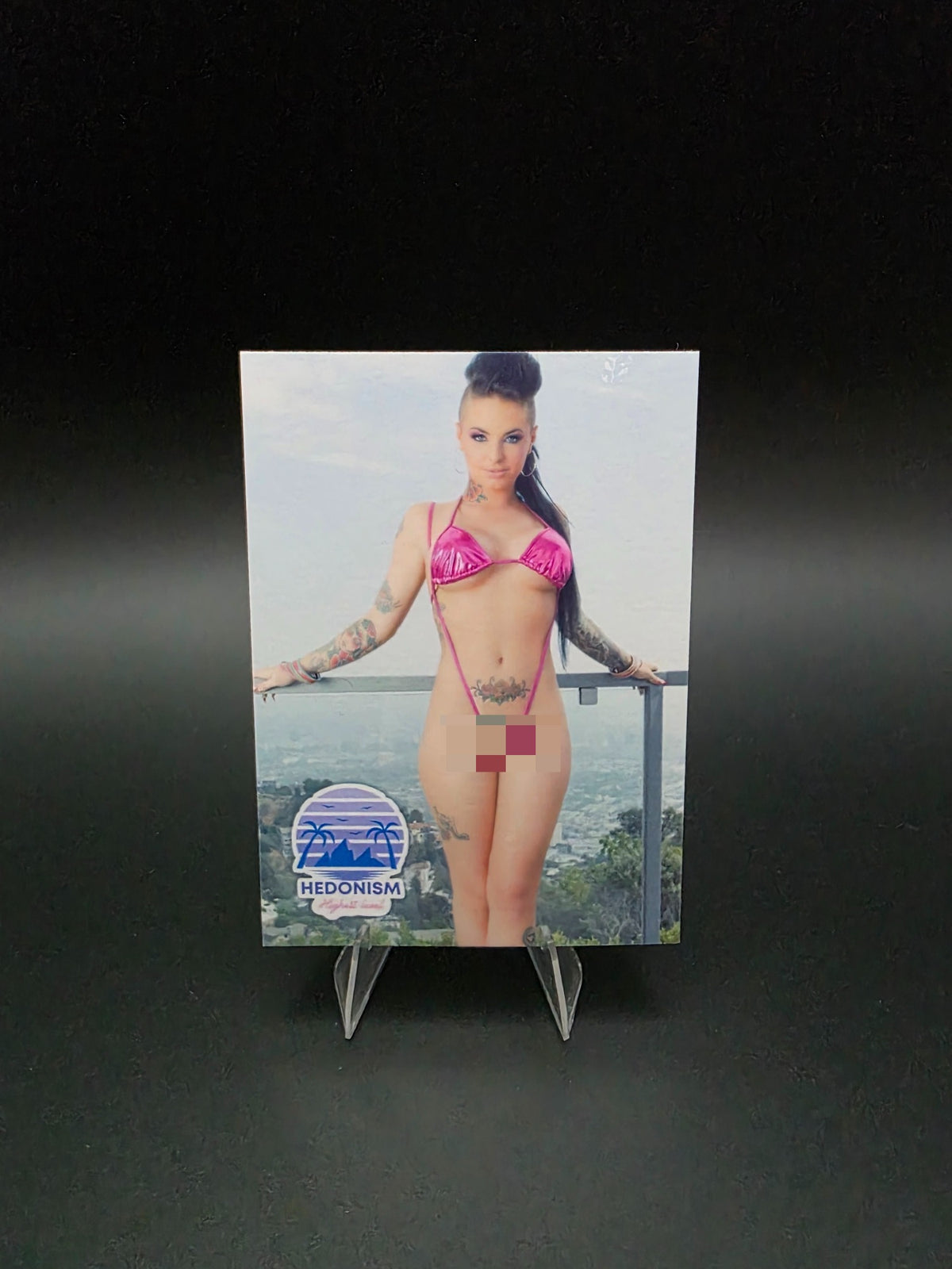 Christy Mack #1 (2025) eXcess Hedonism Highest Level [Custom ACEO Art Card]