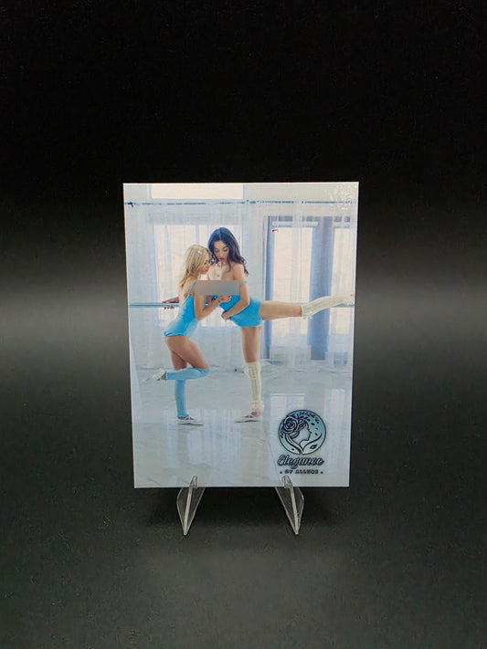 Emma Rosie & Sawyer Cassidy #8B (2026) eXcess Elegance of Allure [Custom ACEO Art Card]