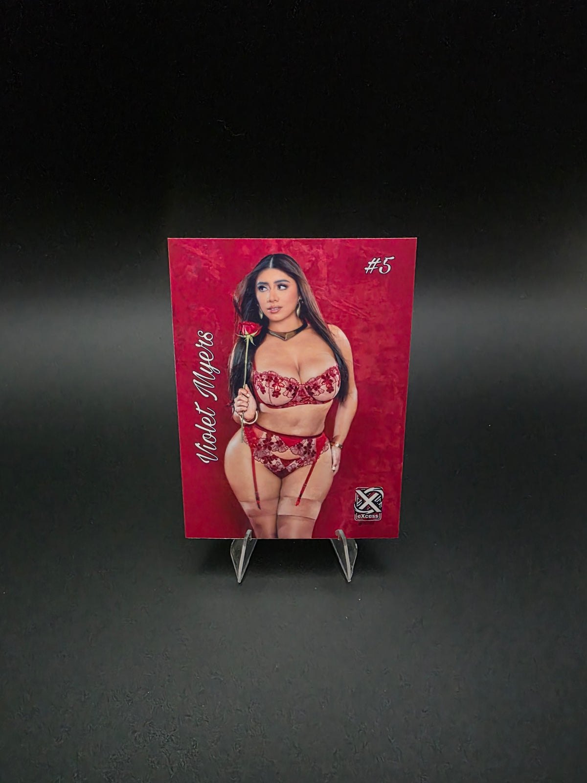 Violet Myers #5 (2025) eXcess Elegance of Allure [Custom ACEO Art Card]