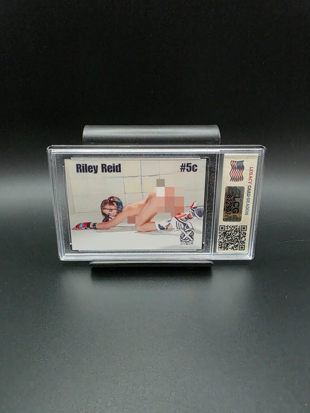 Riley Reid #5C (2025) eXcess Cosplay - Graded 8 [Custom ACEO Art] NM-MT