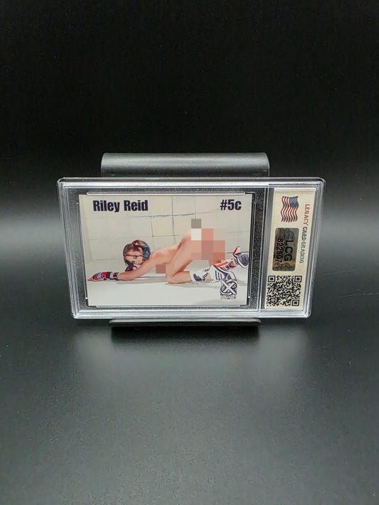 Riley Reid #5C (2025) eXcess Cosplay - Graded 8 [Custom ACEO Art] NM-MT