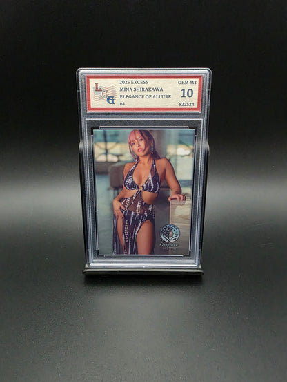 Mina Shirakawa #4 (2026) eXcess Elegance - Graded 10 [Custom ACEO Art] GEM-MT