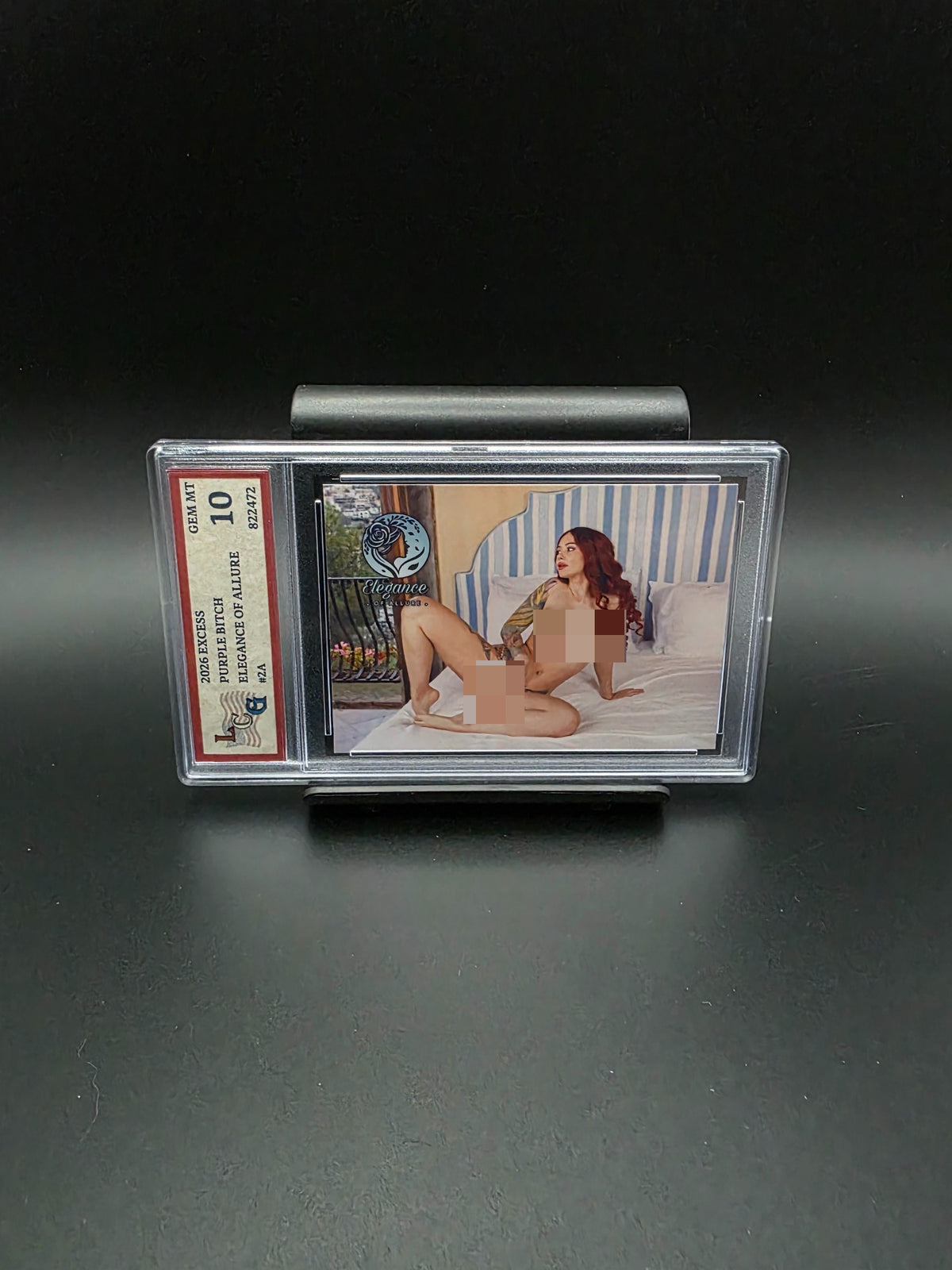 Purple Bitch #2A (2026) eXcess Elegance of Allure - Graded 10 [Custom ACEO Art] GEM-MT