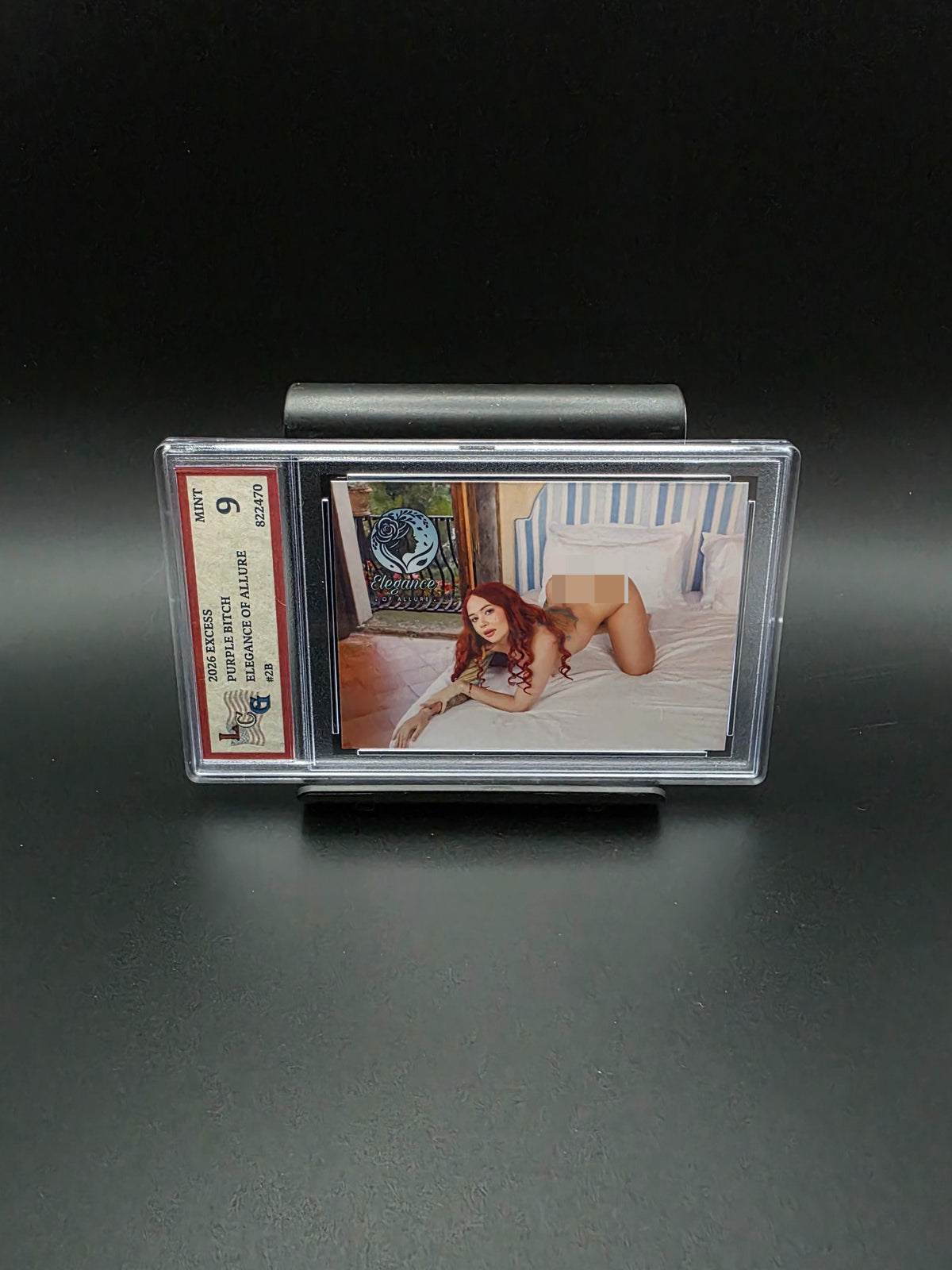 Purple Bitch #2B (2026) eXcess Elegance of Allure - Graded 9 [Custom ACEO Art] MINT