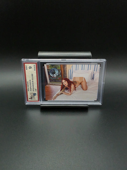 Purple Bitch #2B (2026) eXcess Elegance of Allure - Graded 9 [Custom ACEO Art] MINT