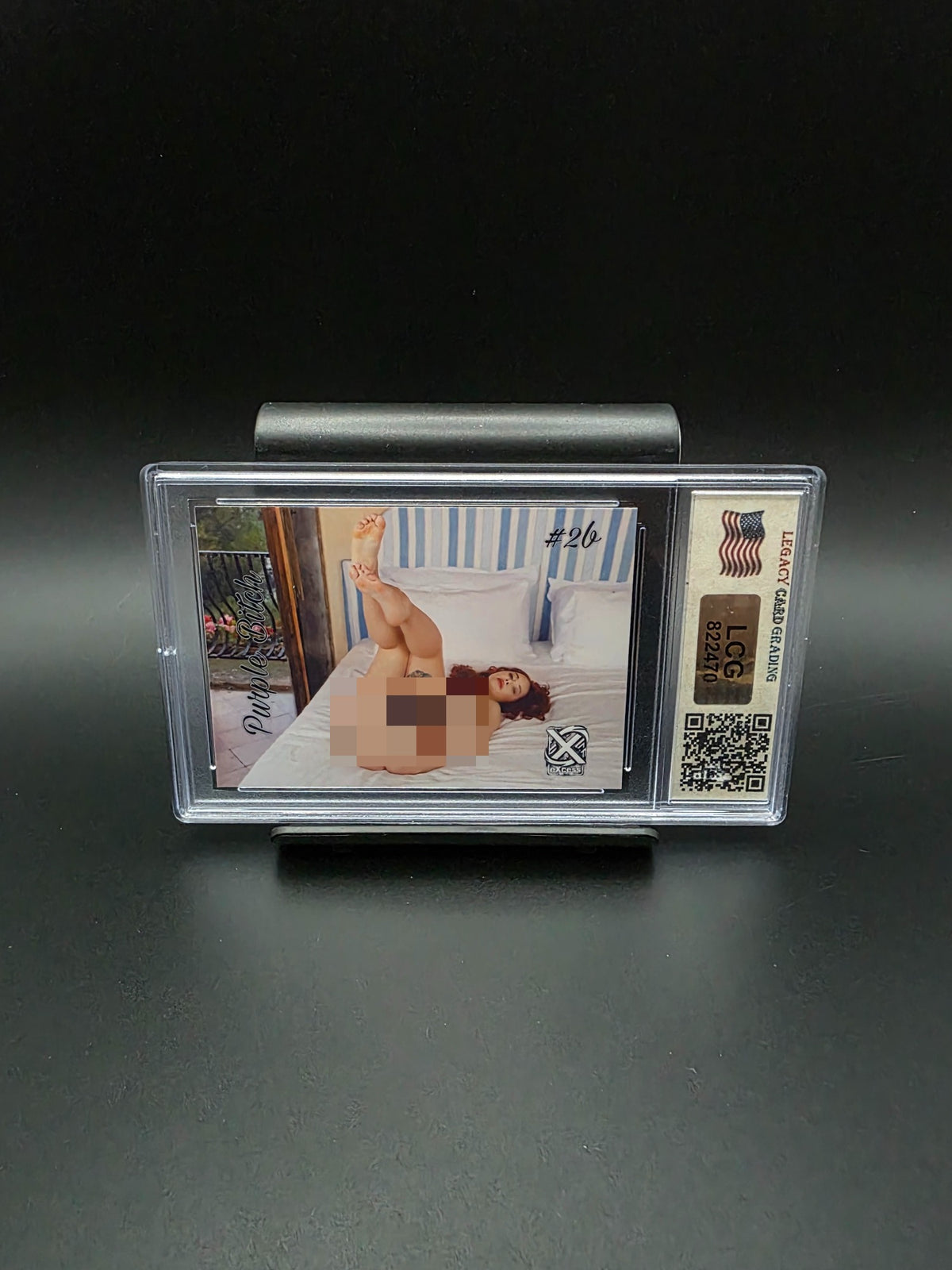 Purple Bitch #2B (2026) eXcess Elegance of Allure - Graded 9 [Custom ACEO Art] MINT