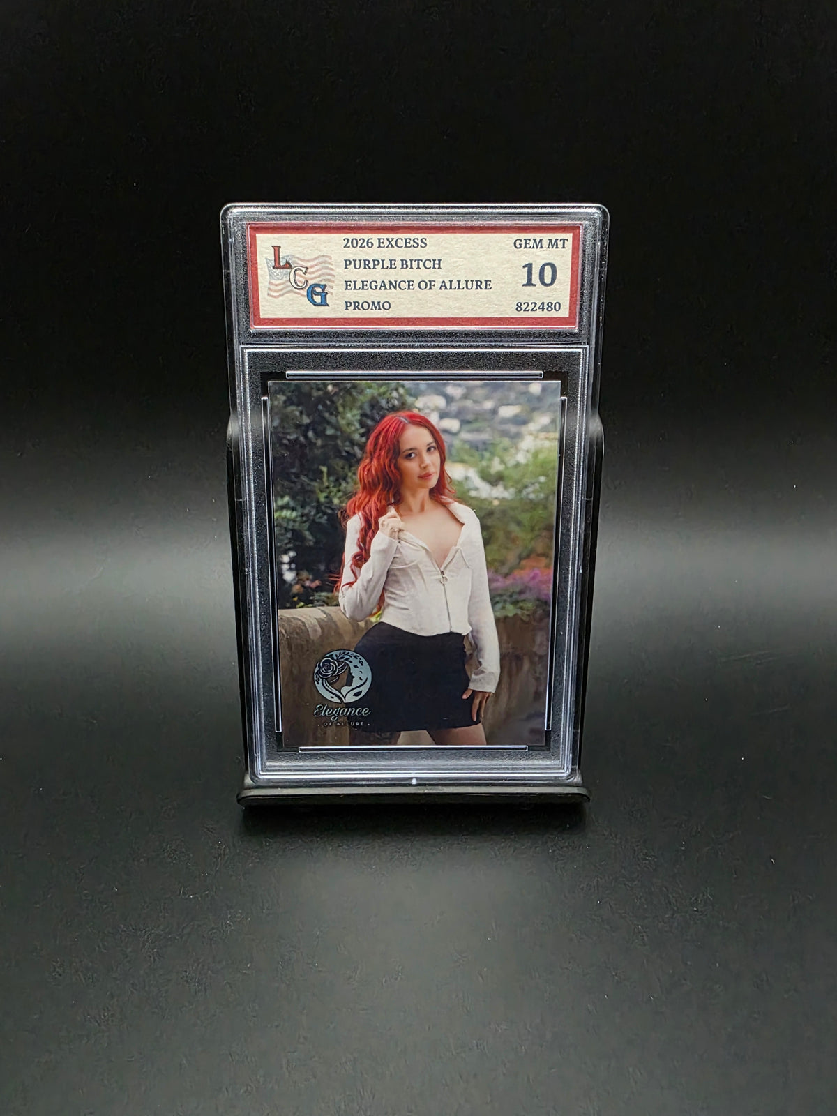 Purple Bitch #2 (2026) eXcess Elegance of Allure - Graded 10 [Custom ACEO Art] GEM-MT