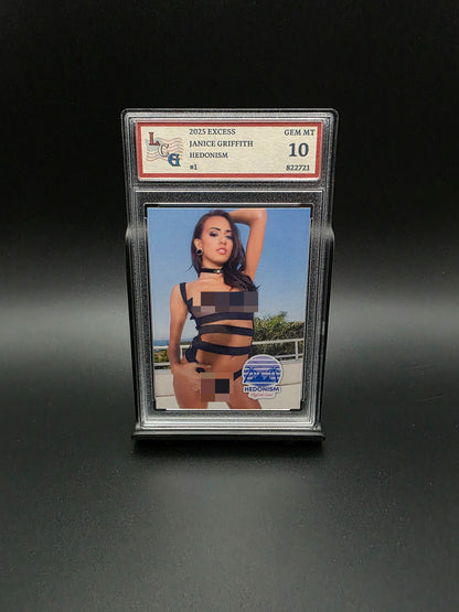 Janice Griffith #1 (2025) eXcess Hedonism Highest Level - Graded 10 [Custom ACEO Art] GEM-MT
