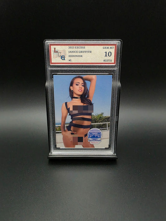 Janice Griffith #1 (2025) eXcess Hedonism Highest Level - Graded 10 [Custom ACEO Art] GEM-MT