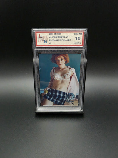 Alyson Hannigan #2 (2025) eXcess Elegance - Graded 10 [Custom ACEO Art] GEM-MT