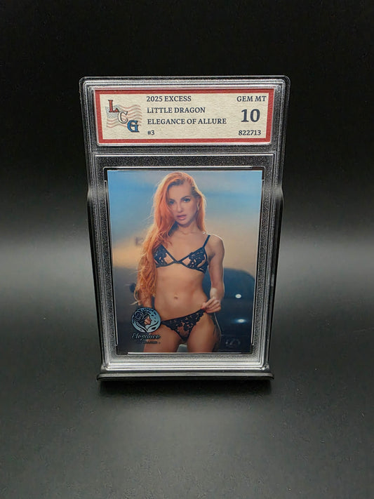 Little Dragon #3 (2025) eXcess Elegance - Graded 10 [Custom ACEO Art] GEM-MT