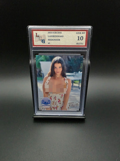 LaSirena69 #1 (2025) eXcess Hedonism Highest Level - Graded 10 [Custom ACEO Art] GEM-MT