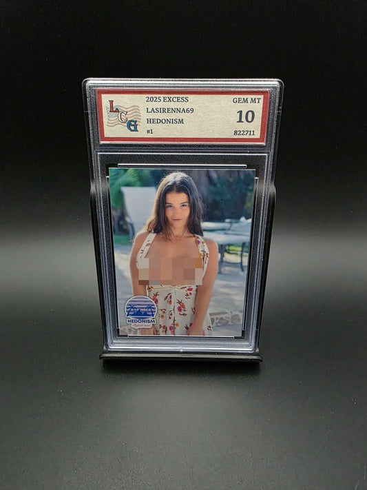 LaSirena69 #1 (2025) eXcess Hedonism Highest Level - Graded 10 [Custom ACEO Art] GEM-MT