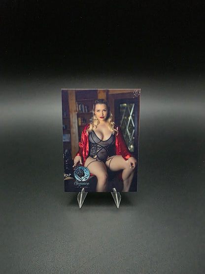 Mia Malkova #4 (2025) eXcess Elegance of Allure [Custom ACEO Art Card]