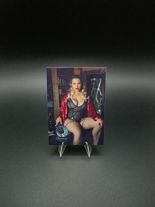 Mia Malkova #4 (2025) eXcess Elegance of Allure [Custom ACEO Art Card]