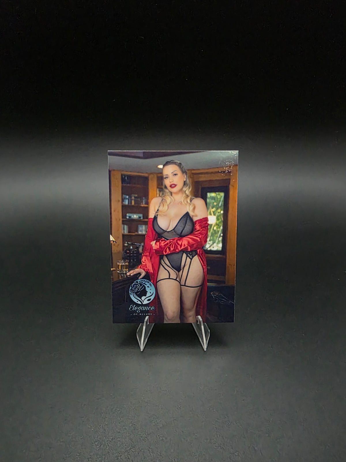 Mia Malkova #4 (2025) eXcess Elegance of Allure [Custom ACEO Art Card]