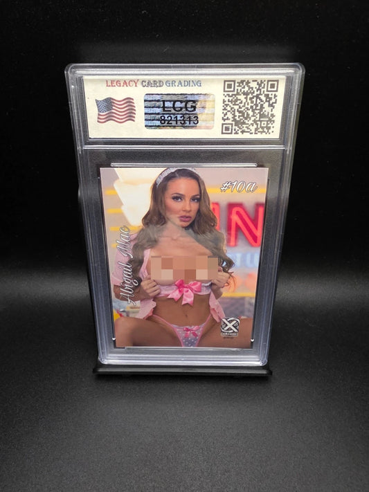 Abigail Mac #10A (2025) eXcess Elegance of Allure - Graded 10 [Custom ACEO Art] GEM-MT
