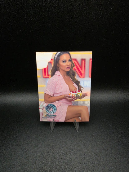 Abigail Mac #10 (2025) eXcess Elegance of Allure [Custom ACEO Art Card]