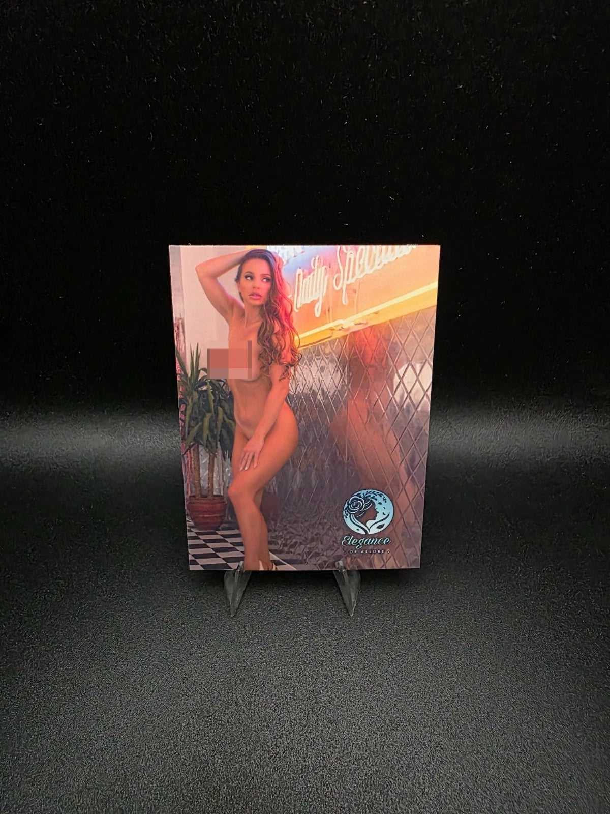 Abigail Mac #10 (2025) eXcess Elegance of Allure [Custom ACEO Art Card]