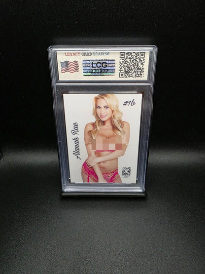 Alanah Rae #1B (2025) eXcess Elegance of Allure - Graded 10 [Custom ACEO Art] GEM-MT