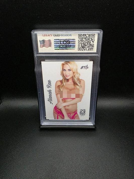 Alanah Rae #1B (2025) eXcess Elegance of Allure - Graded 10 [Custom ACEO Art] GEM-MT