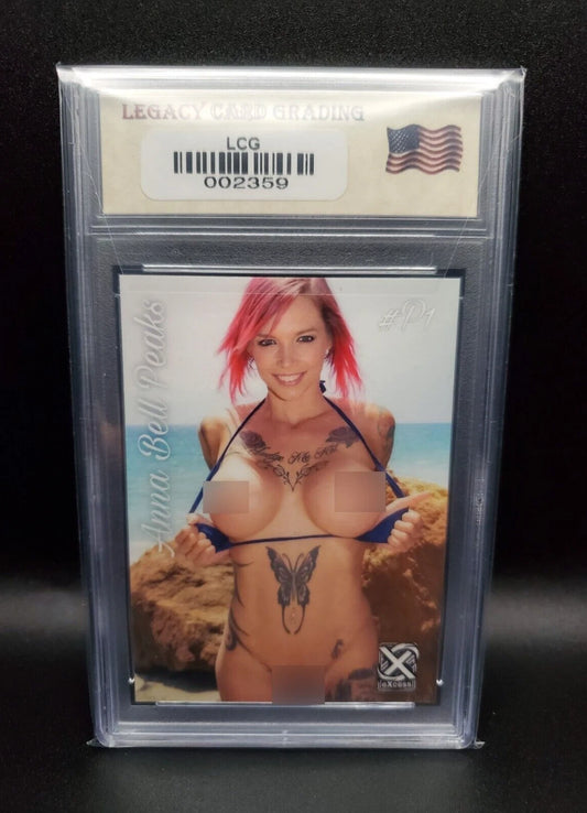 Anna Bell Peaks #P1 (2024) eXcess Hedonism Highest Level - Graded 10 [Custom ACEO Art] GEM-MT