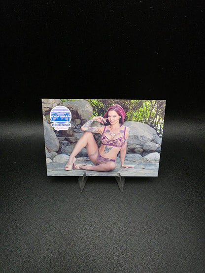Anna Bell Peaks #6 (2025) eXcess Hedonism Highest Level [Custom ACEO Art Card]