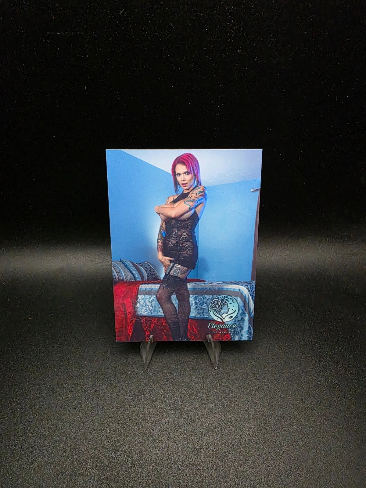Anna Bell Peaks #9A (2025) eXcess Elegance of Allure [Custom ACEO Art Card]