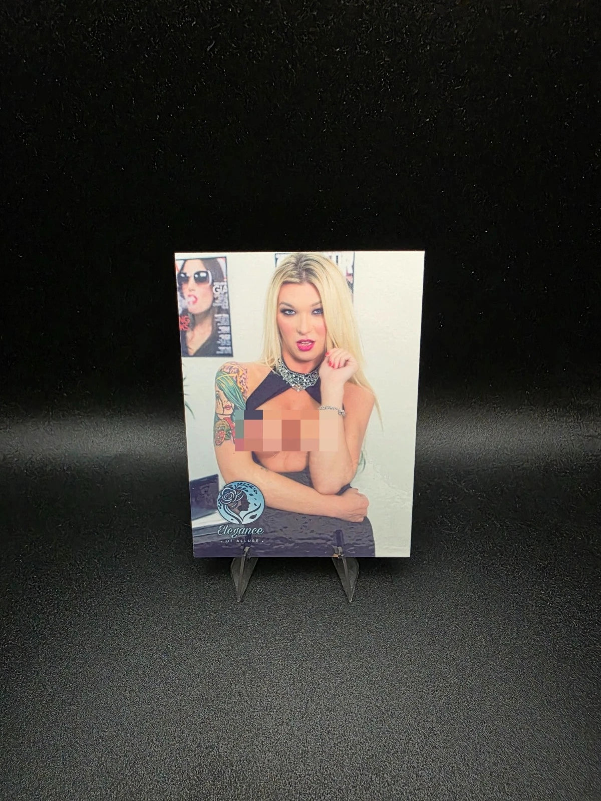 Aubrey Kate #1 (2025) eXcess Elegance of Allure [Custom ACEO Art Card]