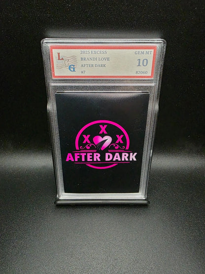 Brandi Love #7 (2025) eXcess After Dark - Graded 10 [Custom ACEO Art] GEM-MT