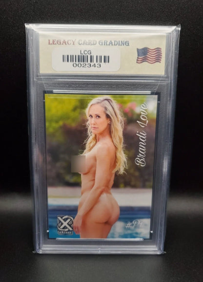 Brandi Love #P1 (2024) eXcess Hedonism Highest Level - Graded 10 [Custom ACEO Art] GEM-MT