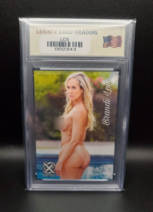 Brandi Love #P1 (2024) eXcess Hedonism Highest Level - Graded 10 [Custom ACEO Art] GEM-MT