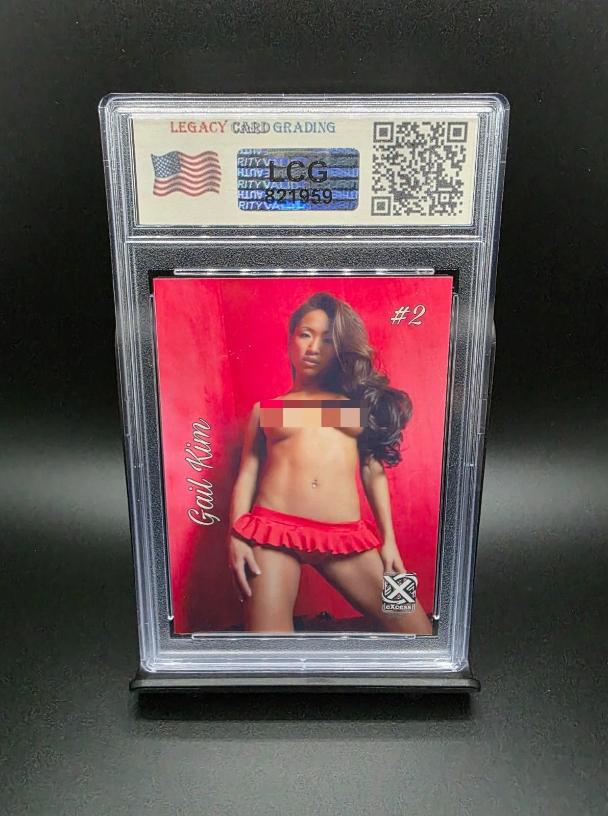 Gail Kim #2 (2025) eXcess Classic - Graded 9 [Custom ACEO Art] MINT