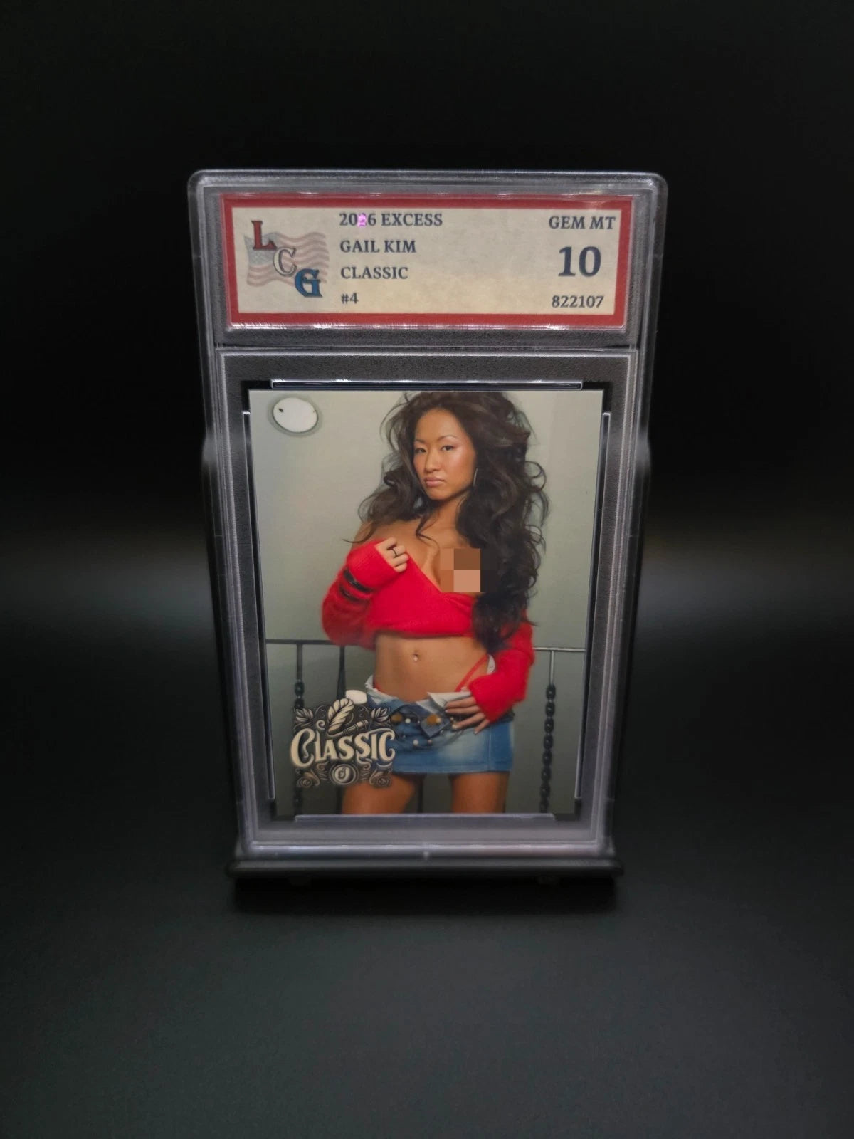 Gail Kim #4 (2026) eXcess Classic - Graded 10 [Custom ACEO Art] GEM-MT