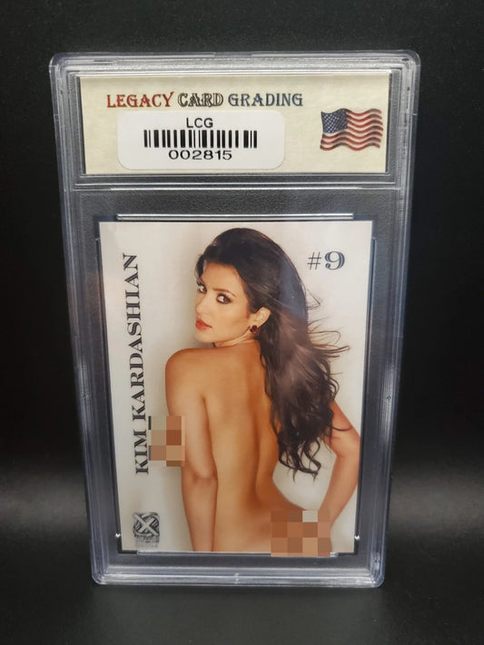 Kim Kardashian #9 (2024) eXcess Elegance of Allure - Graded 10 [Custom ACEO Art] GEM-MT (Copy) (Copy)