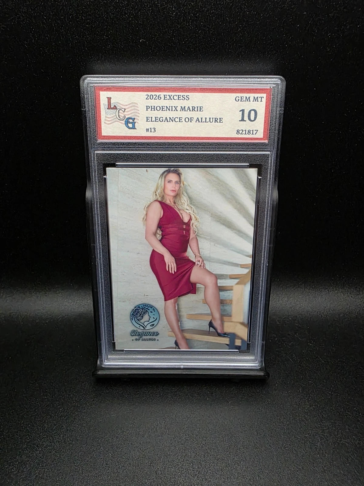 Phoenix Marie #13 (2026) eXcess Elegance of Allure - Graded 10 [Custom ACEO Art] GEM-MT