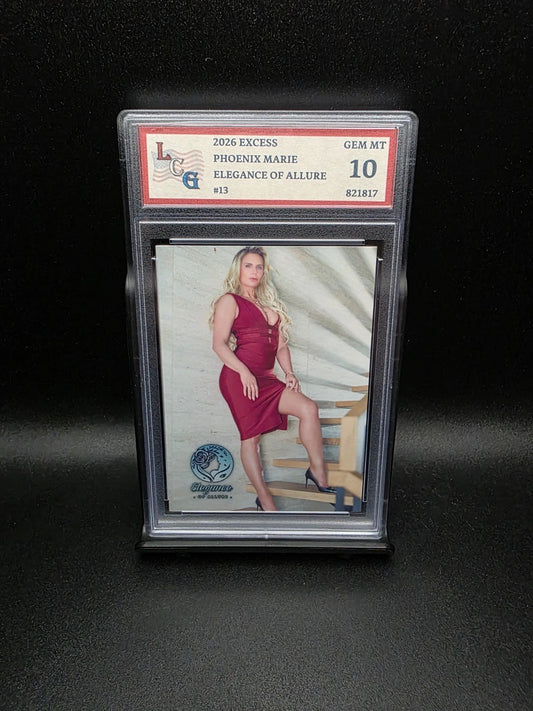Phoenix Marie #13 (2026) eXcess Elegance of Allure - Graded 10 [Custom ACEO Art] GEM-MT