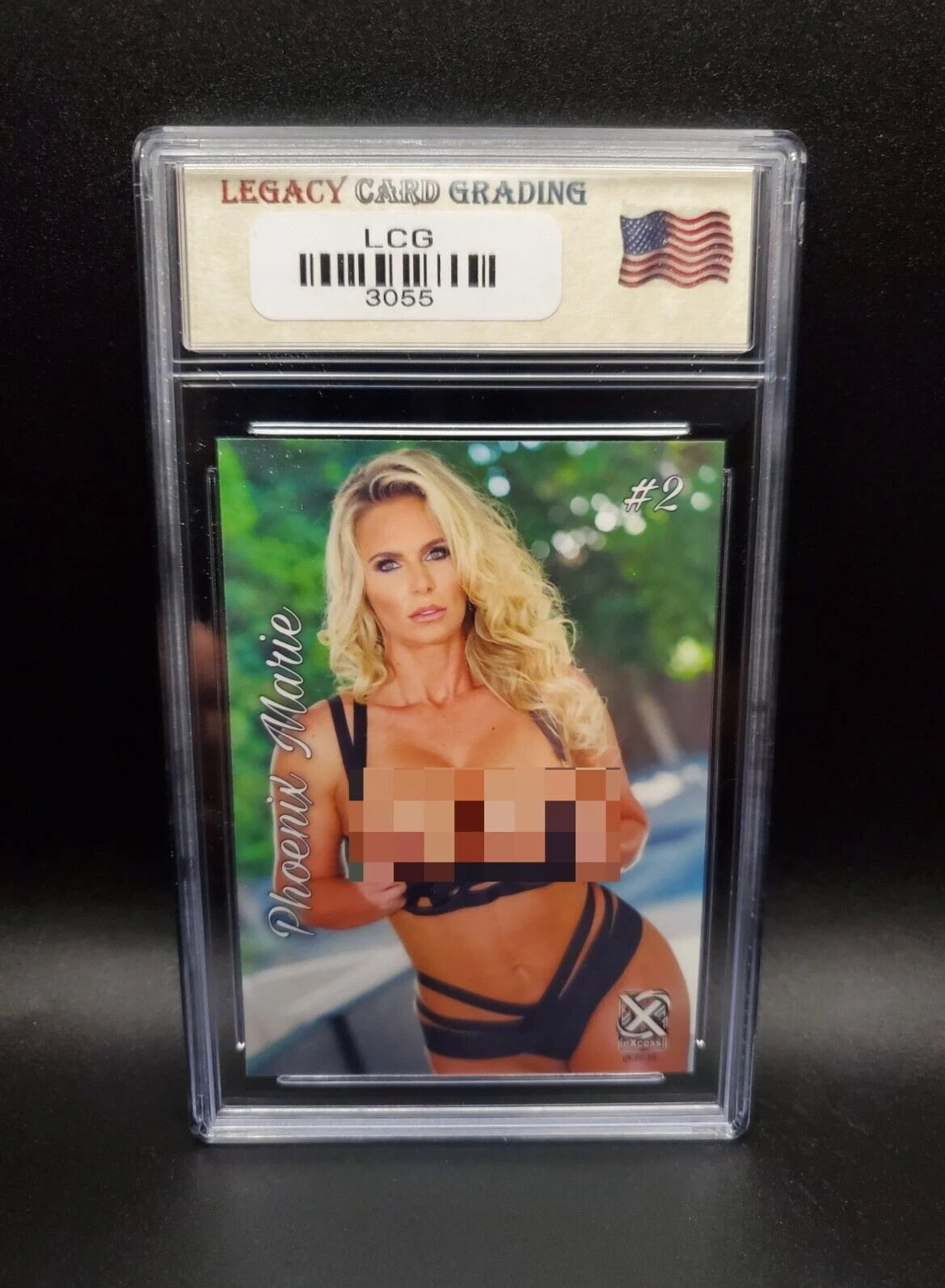 Phoenix Marie #2 (2024) eXcess Hedonism Highest Level - Graded 10 [Custom ACEO Art] GEM-MT