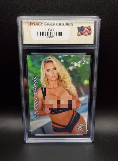 Phoenix Marie #2 (2024) eXcess Hedonism Highest Level - Graded 10 [Custom ACEO Art] GEM-MT