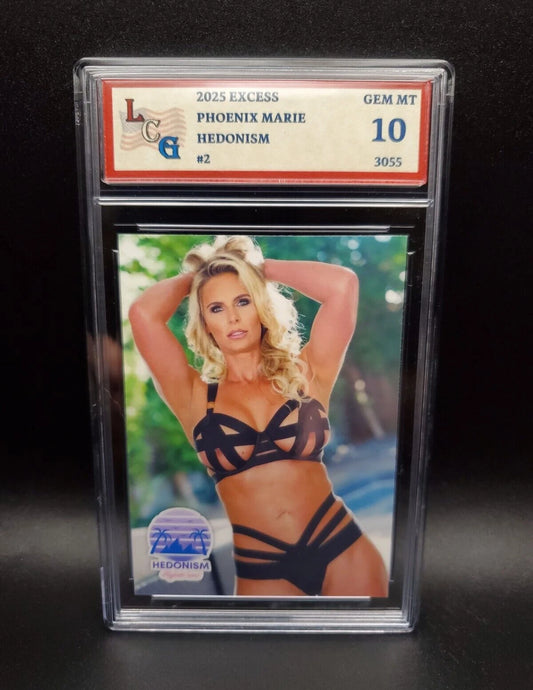 Phoenix Marie #2 (2024) eXcess Hedonism Highest Level - Graded 10 [Custom ACEO Art] GEM-MT