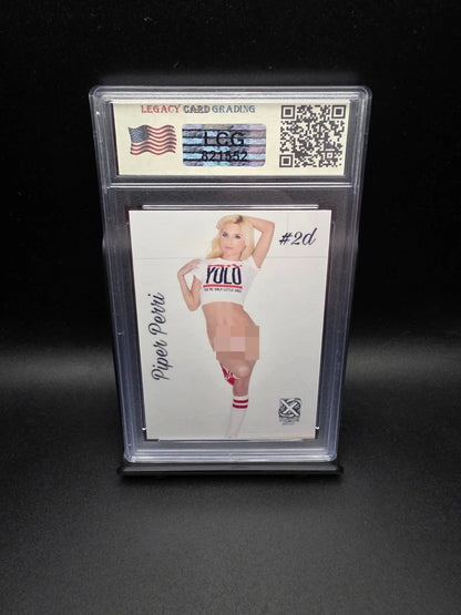 Piper Perri #2D (2026) eXcess Elegance of Allure - Graded 9 [Custom ACEO Art] MINT