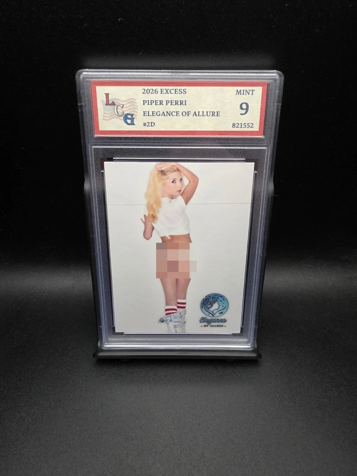Piper Perri #2D (2026) eXcess Elegance of Allure - Graded 9 [Custom ACEO Art] MINT