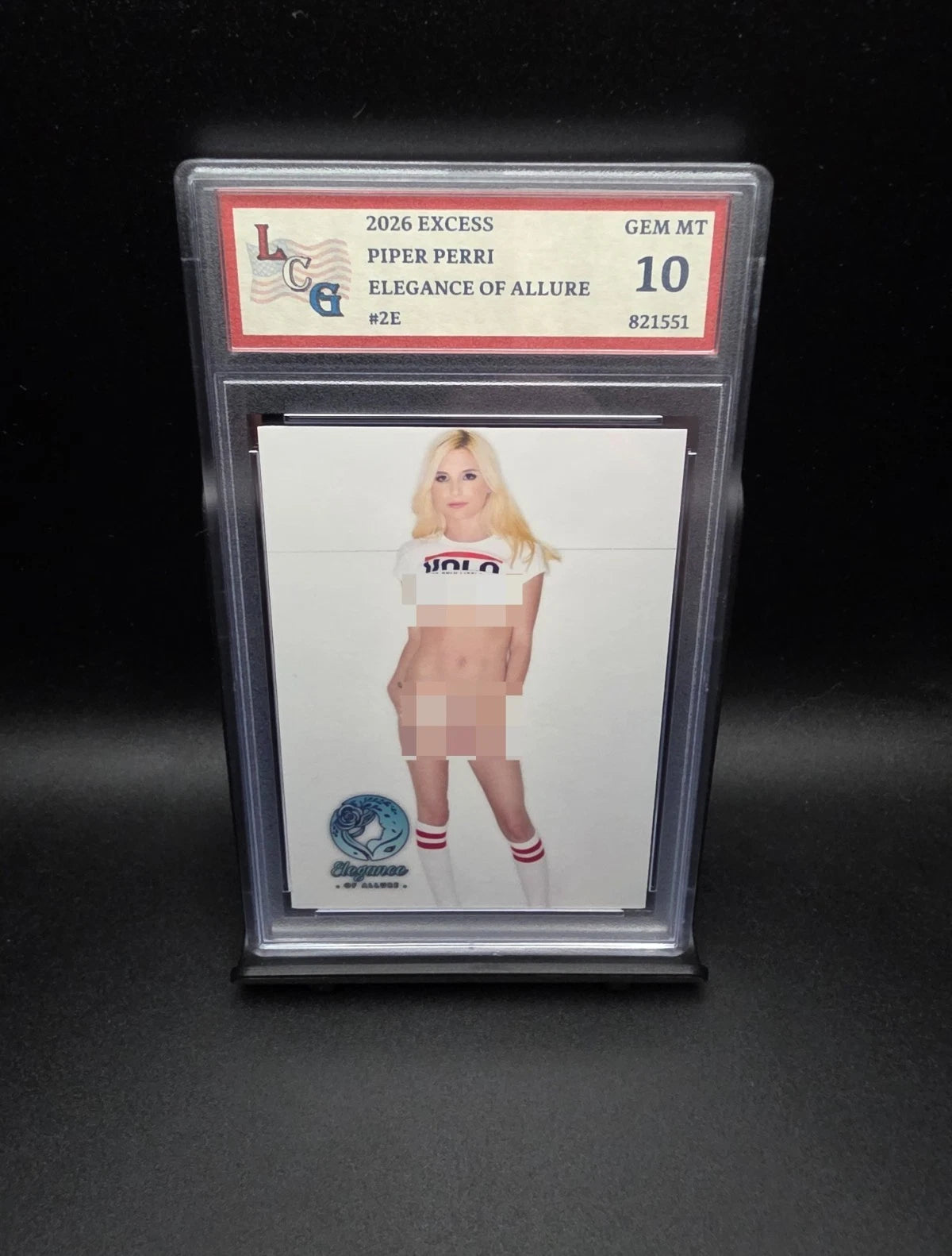 Piper Perri #2E (2026) eXcess Elegance of Allure - Graded 10 [Custom ACEO Art] GEM-MT (Copy)