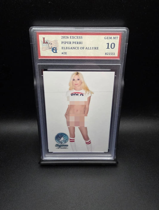 Piper Perri #2E (2026) eXcess Elegance of Allure - Graded 10 [Custom ACEO Art] GEM-MT (Copy)