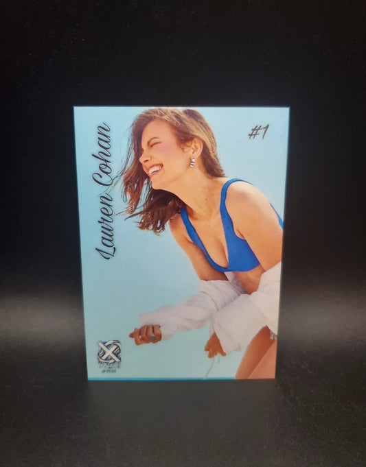 Lauren Cohan #1 (2025) eXcess Hedonism Highest Level [Custom ACEO Art Card]